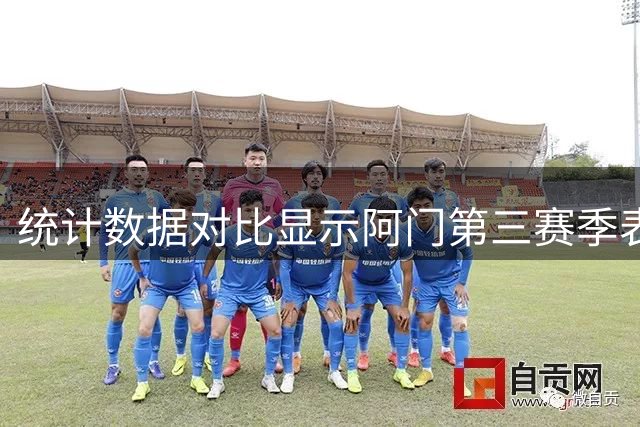 统计数据对比显示阿门第三赛季表现优于同期皮蓬